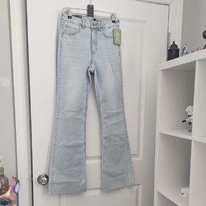 Light Blue Flare Jeans From H&M
